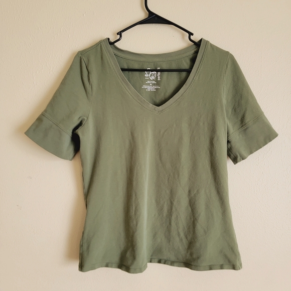 Green Perfect Fit Short Sleeve T-Shirt - Picture 1 of 4